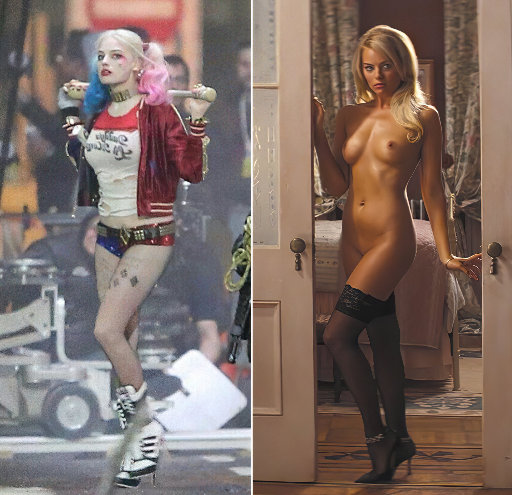 Nude Celebrity Margot Robbie Compilation