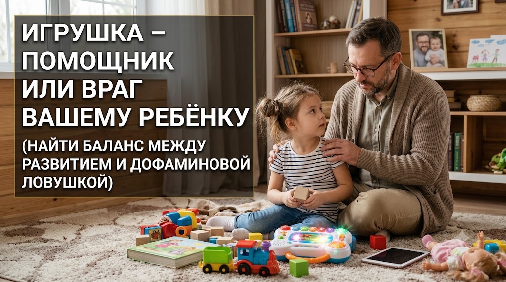 Игрушка – помощник или враг вашему ребёнку — превью