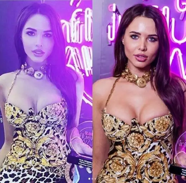 Анастасия Решетова без фотошопа выглядит весьма непривлекательно