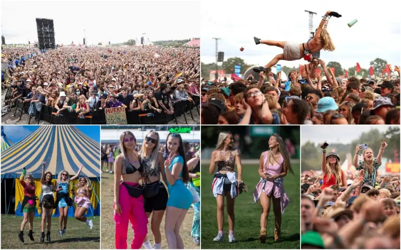 Жаркая атмосфера на Leeds and Reading Festival