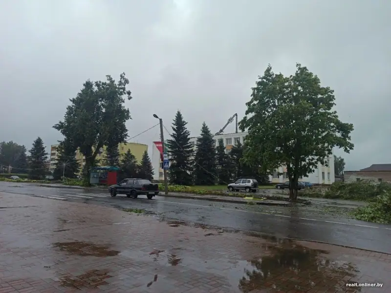 На Витебщине прошел ураган: фото пострадавших районов