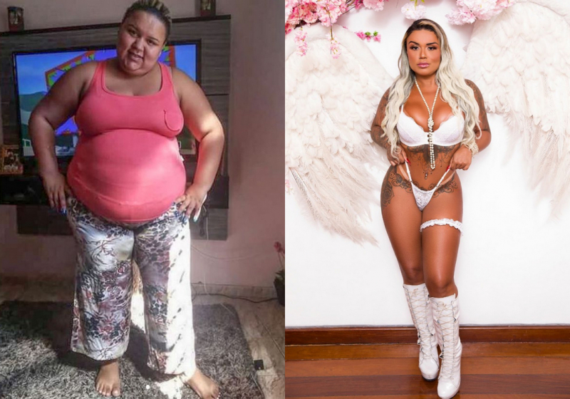 Впечатляющее преображение девушки, весившей 140 кг