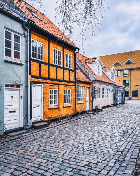 Улицы Дании на фотографиях Адама Бросбеля
