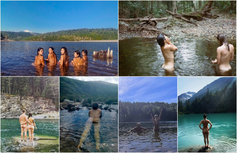 Любители купаться голышом из tumblr (часть 11)