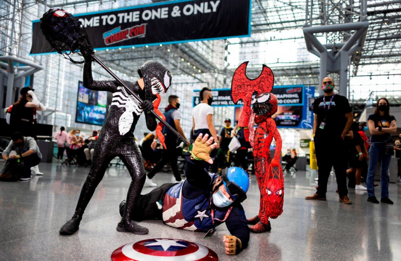 Comic Con 2021 вновь проходит в Нью-Йорке