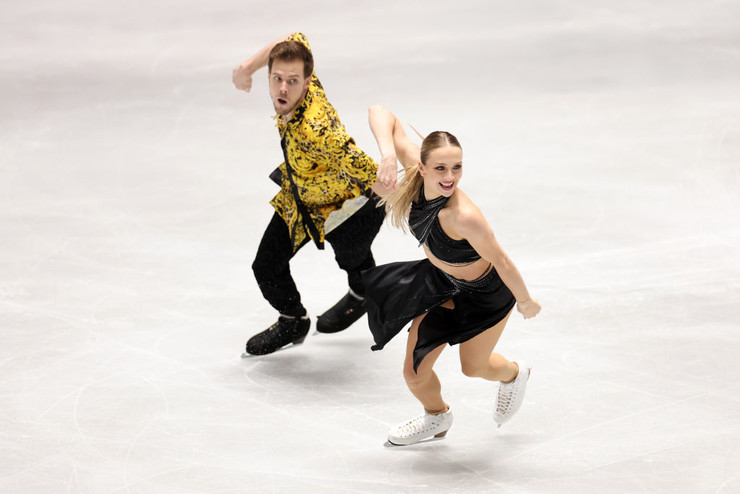 Виктория Синицина и Никита Кацалапов стали вторыми в короткой программе командного турнира
