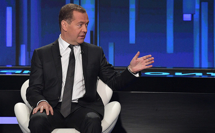 Первый пост Медведева в Telegram: «У России достаточно мощи, чтобы поставить на место оборзевших»