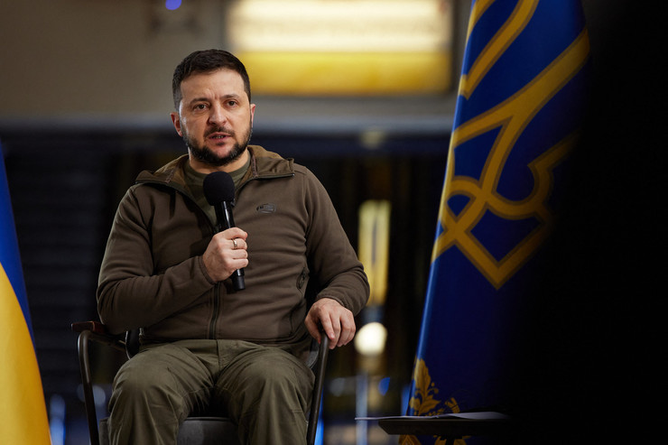 Владимир Зеленский попал в ДТП в Киеве