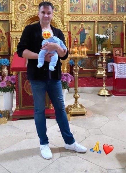 Марина Девятова крестила двухмесячного сына 