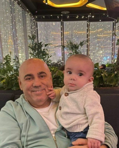 Иосиф Пригожин поделился новым снимком с маленьким внуком
